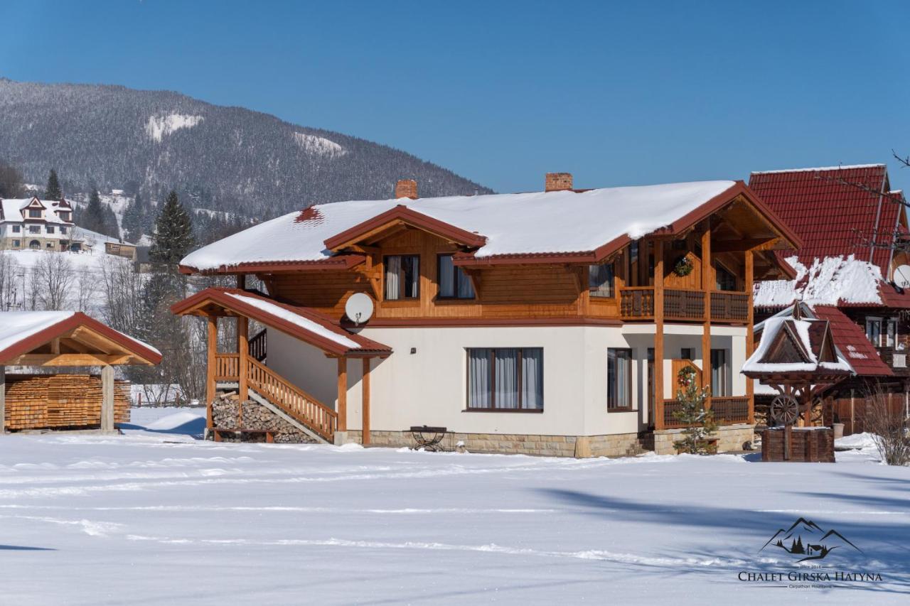 Apartments Chalet Girska Hatyna Vorokhta Esterno foto