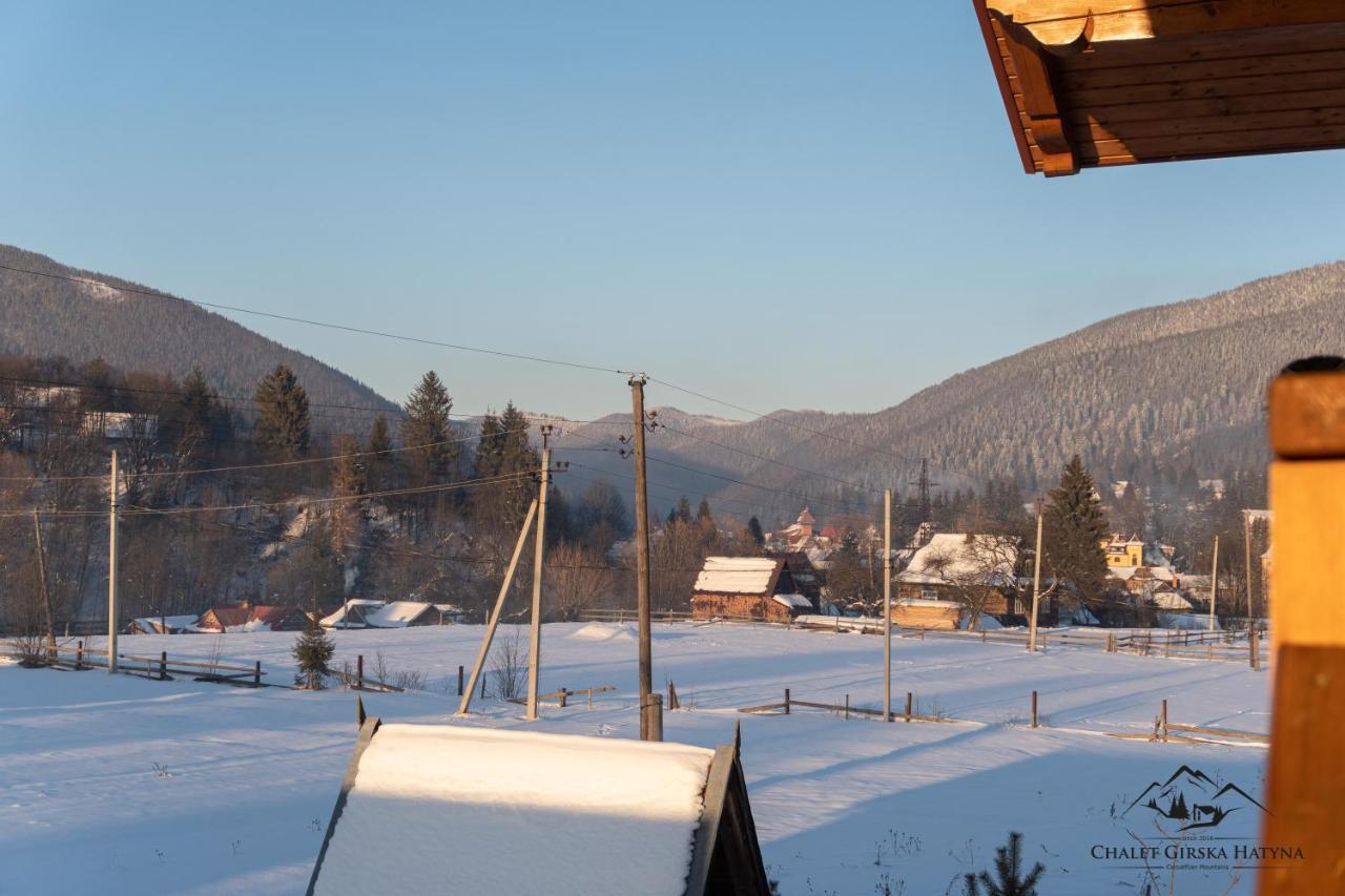 Apartments Chalet Girska Hatyna Vorokhta Esterno foto