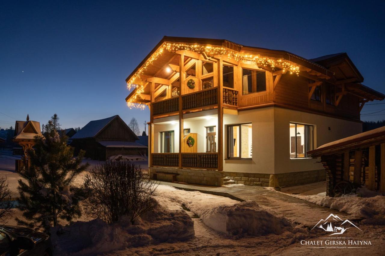 Apartments Chalet Girska Hatyna Vorokhta Esterno foto