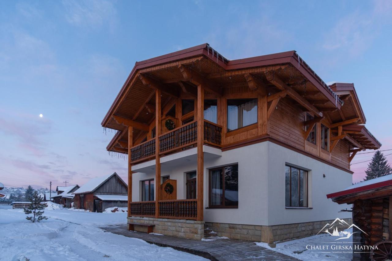 Apartments Chalet Girska Hatyna Vorokhta Esterno foto